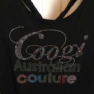 Coogi dress cross in the back